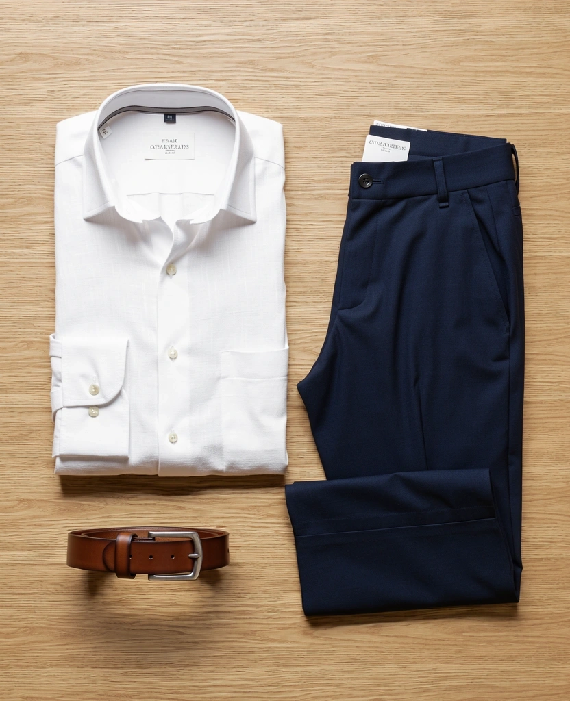 Curated business casual attire